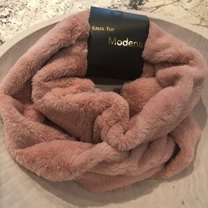 Faux Fur Infinity Scarf